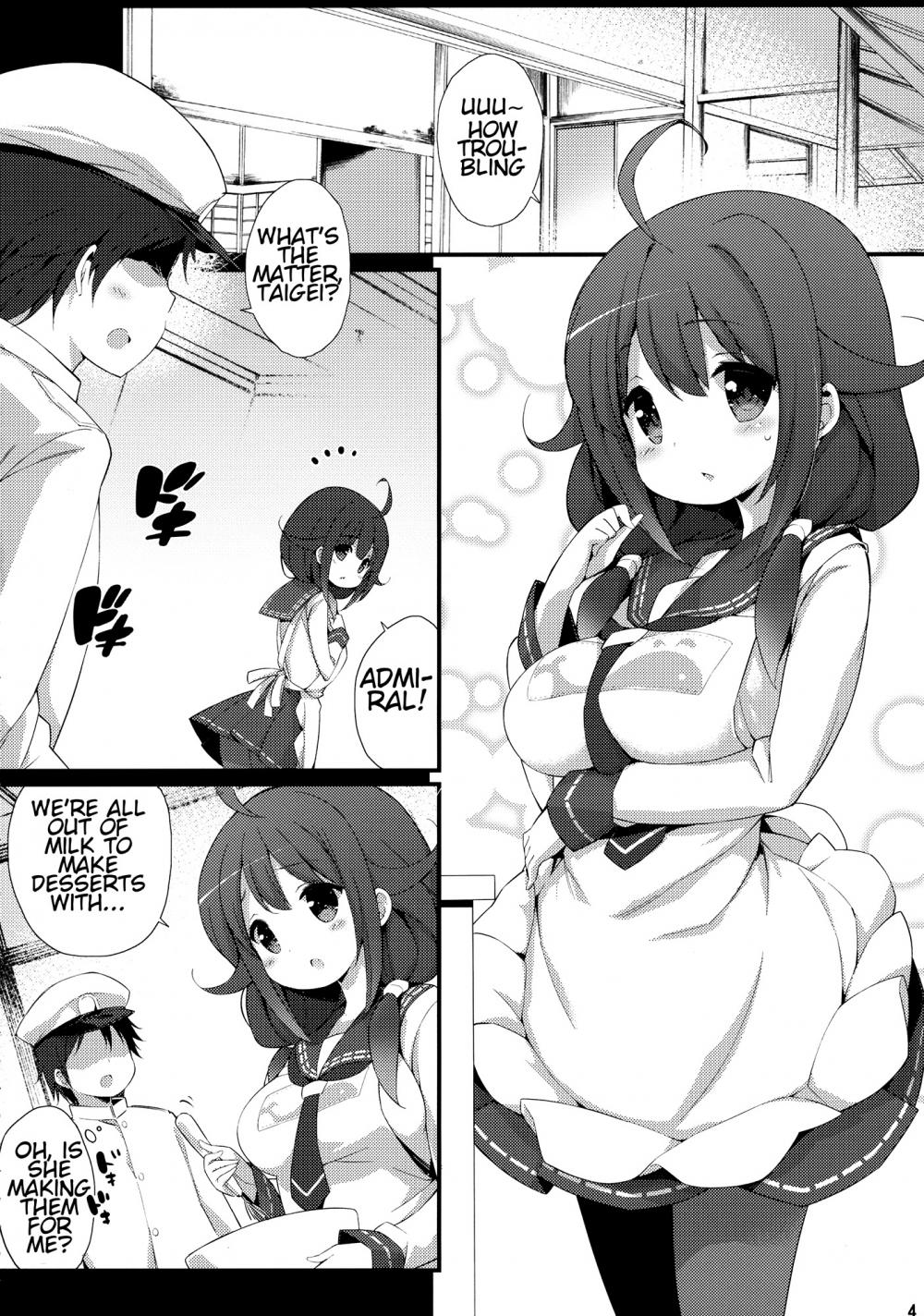 Hentai Manga Comic-Can't get enough of Taigei-Chan Milk-Read-2